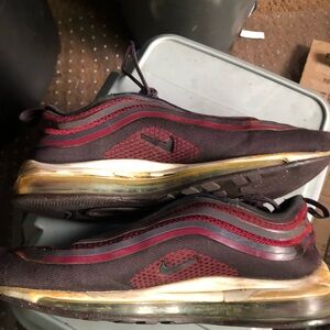 Nike Air Max 97 Black and Burgundy